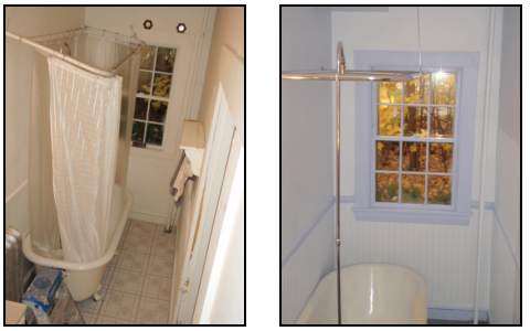 Tub area - Before & After